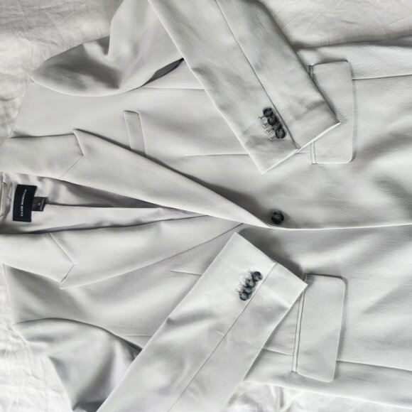 Club Monaco Single Button Gris Jacket - Picture 4 of 4